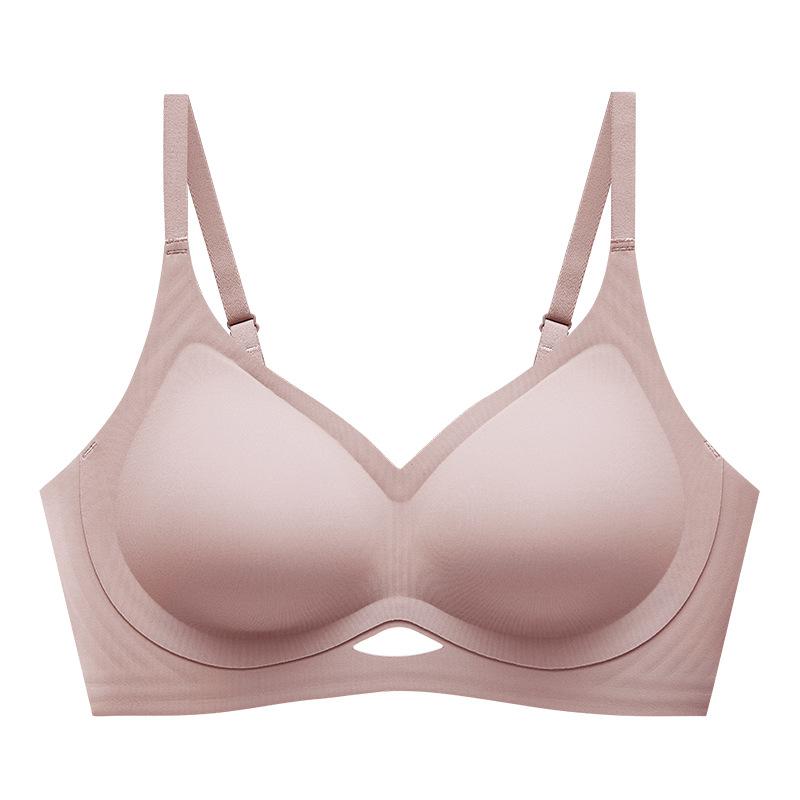 Shi Wuhen External Expansion Chest Shape Is Large, No Steel Ring, Double Breasts, Anti-sagging Comfortable Bra