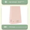 M&G Mini Fan, Desktop Handheld Mini Fan, Portable USB Fan, Summer Quiet Fan Home Office Use, Pink