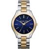 MK3479 Slim Runway Blue Dial Ladies Watch