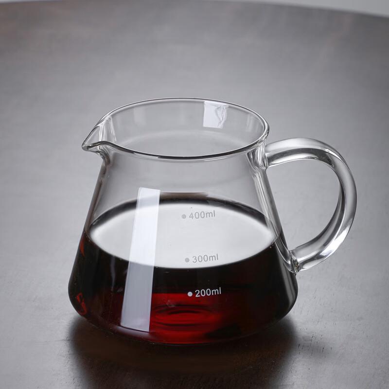 Shangqi High Borosilicate Glass Coffee Maker & Filter Set