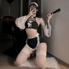 Sexy Maid Sex Lingerie Pure Desire Small Chest Apron Maid Dress Sex Temptation Free Uniform Set 9
