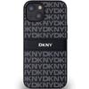 Dkny Dkhcp15Mprthslk Iphone 15 Plus /14 Plus 6.7 Czarny/Black Hardcase Leather Mono Stripe & Metal Logo