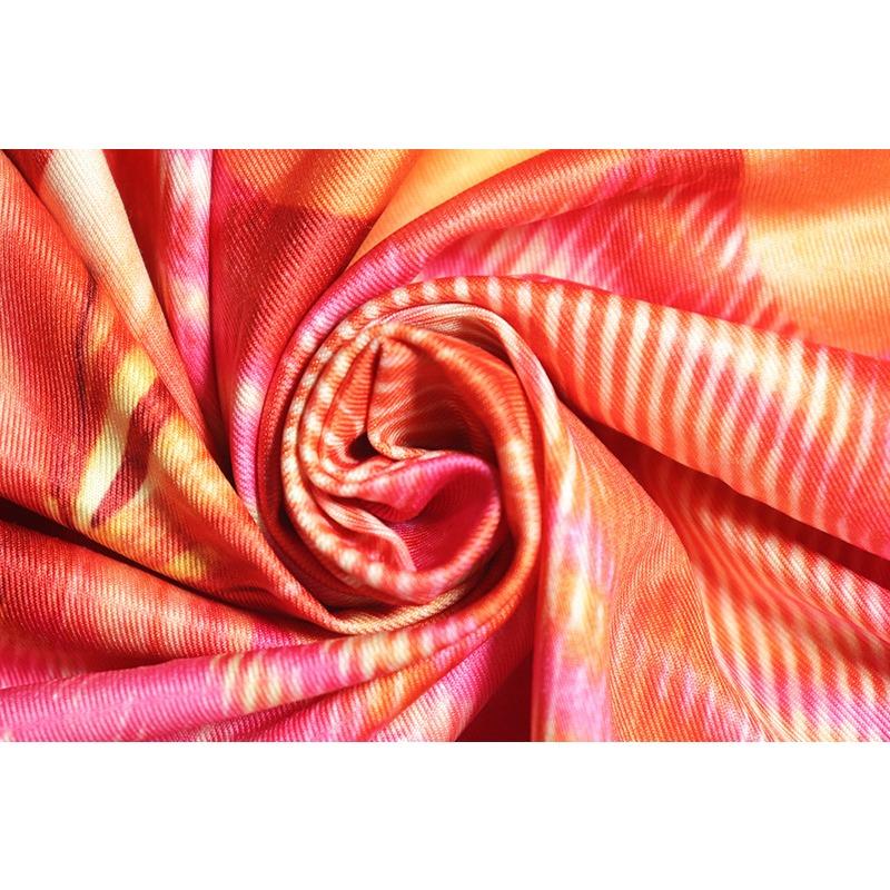 Abito Sexy Halter da Donna Stampa Avvolgente Petto Manica Manica Cinturino con Gli Stati Uniti Spacco Posteriore Vita Media Abito Irregolare