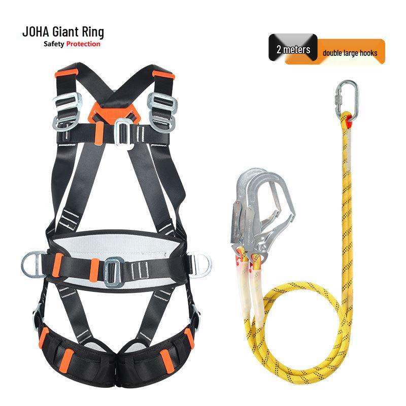 Five-Point Full Body Fall Protection Safety Harness for Electricians