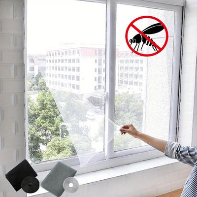 DIY Self-Adhesive Indoor Insect Fly Mosquito Window Screen Curtain Mosquito Netting Door Anti Mosquito Net Window Mesh Bug Net