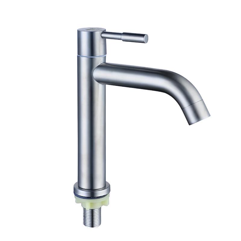 VEMUSE JDF-CW-516 Stainless Steel Single Cold Basin Faucet