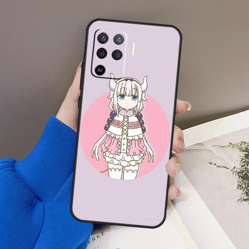 Miss Kobayashi's Dragon Maid Case For OPPO Find X5 X3 Pro A15 A74 A54 A94 A93 A91 A5 A9 A31 A53 2020 A53S A52 A72 Cover