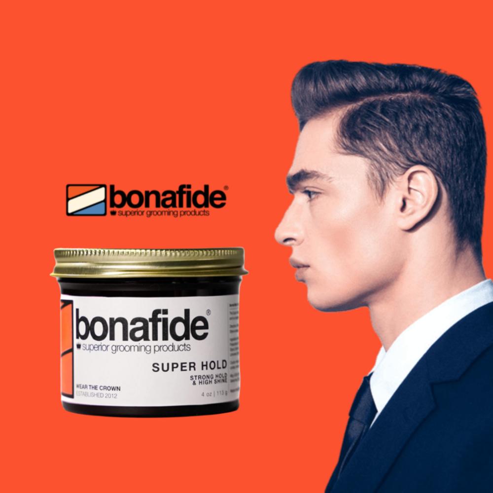 

Bonafide Short Men s Hairstyle Super Hold Ivy League Cut Pomade Hair Wax