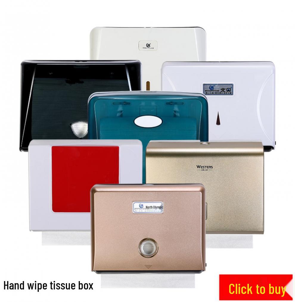 Wall-Mounted Waterproof Jumbo Toilet Paper Holder for Hotel Bathrooms