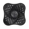 Silicone Strainer For Washbasin/Sink, Black, 13X13 Cm