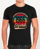 60th Birthday T-Shirt, 1966 Legend Born In 60 Years Of Being Awesome Gift Tee
