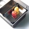 JINGRUIXIANG Thickened Stainless Steel Draining Basket