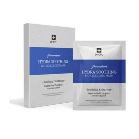Dr. CPU Lime Premium Hydra Soothing Bio Cellulose Mask Intensive Hydration & Calming Care 5ea