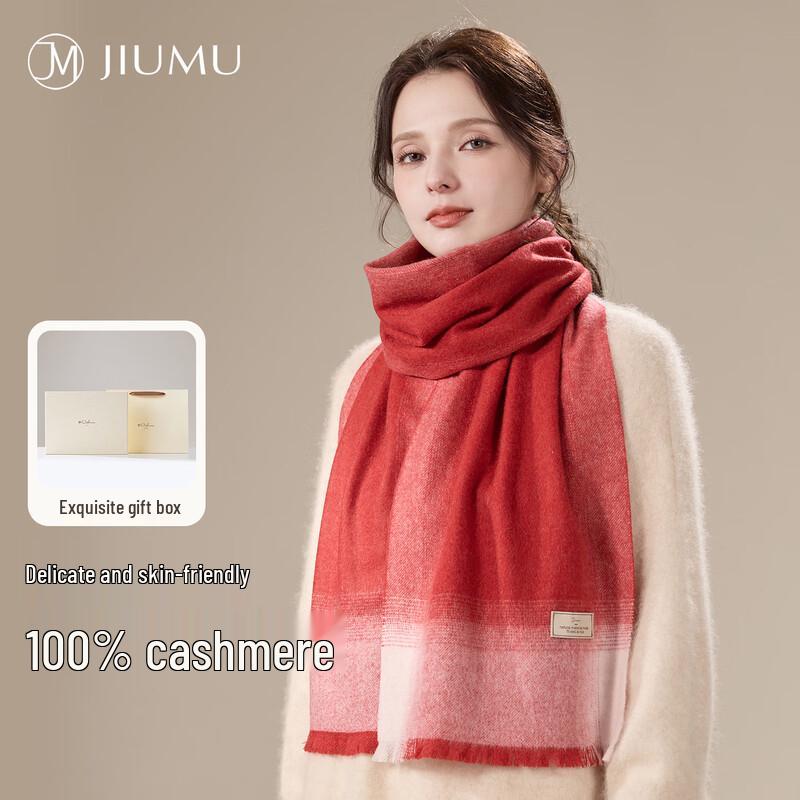 JIUMU 100% Cashmere Women's Scarf & Shawl