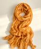 Atmospheric crumpled texture long silk scarf light and thin versatile long scarf high-grade texture affordable decorative yarn