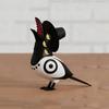 Cosplay Lovely Movie Character Animal Crow Magpie Bird Funny Statues Home Ornament Sculpture Cute Desk Decor Figurines Model Toy