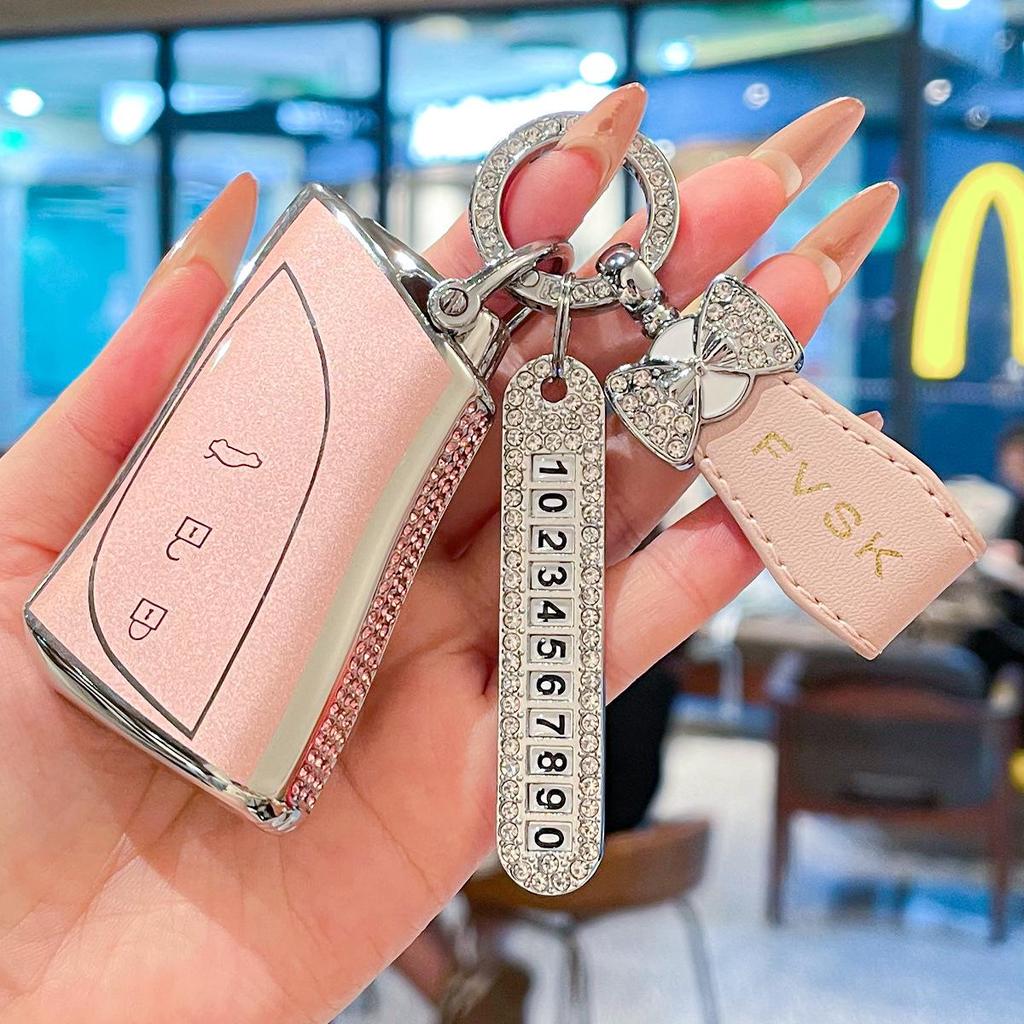 Prémiové pouzdro na klíče pro Lexus ES200, RX300, ES300h, ES260, NX200 - Dámský model