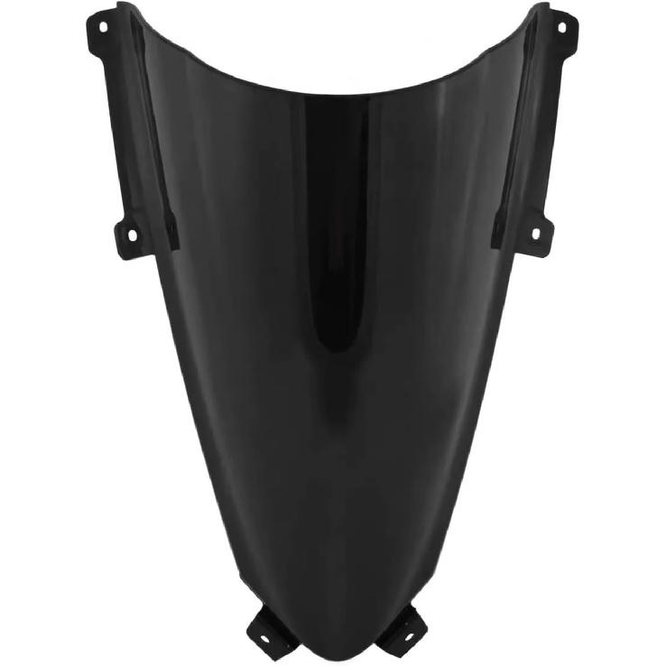 Windscreen Compatible with Ducati Panigale V2 955 Wind Shield Deflectors Panigale V2 Motorcycle ABS Windshield Wind Screen Black/Clear(Black-b1)