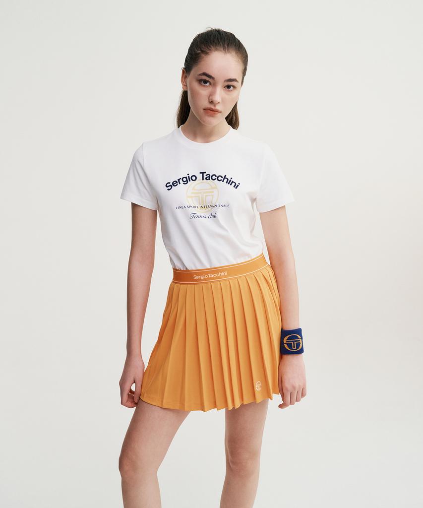 SERGIO TACCHINI W Tacchini Flying Skirt (Orange)