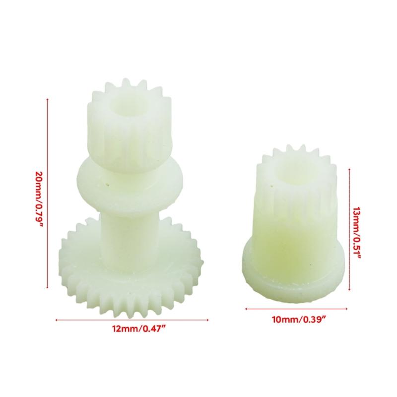 Durable Cassette Deck Reel Opening Gear Set for CH505/918/717/404/818/1060 Card Slot Chuck Gear Easy Installation