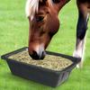 Horse Water Trough 10L Heavy Duty Water Troughs For Livestock Feeding Rubber Pan Bucket Pet Supplies For Chicken Goat Animal