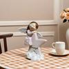 Guardian Angel Resin Statue, Friendship Figurine for Living Room Shelf, Trending Gift for Sister Bestie