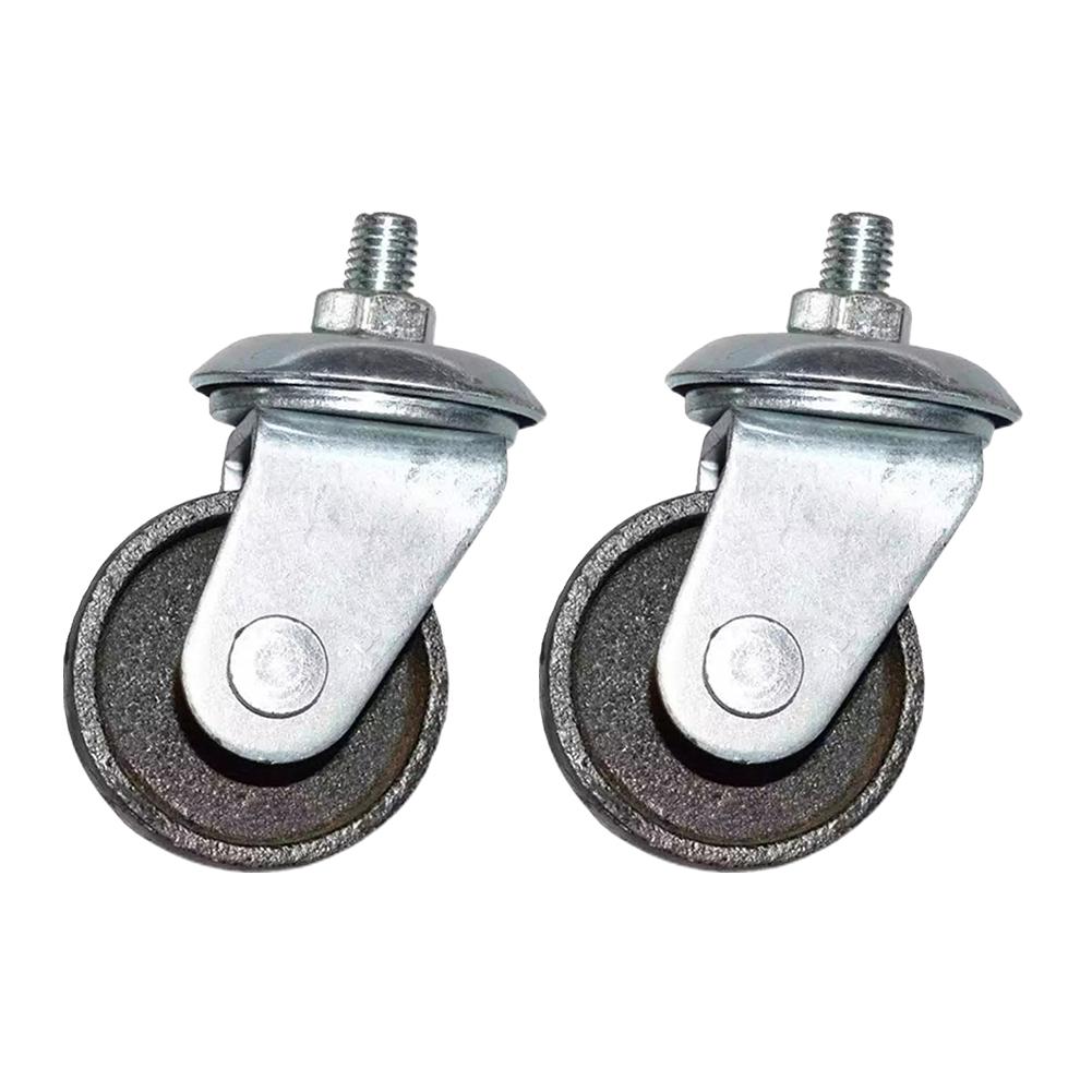 

Floor Trailer Wheels Trailer Caster Wheel Lifting Equipment Easy To Use Metal Construction For Trailer Replacement 12mm