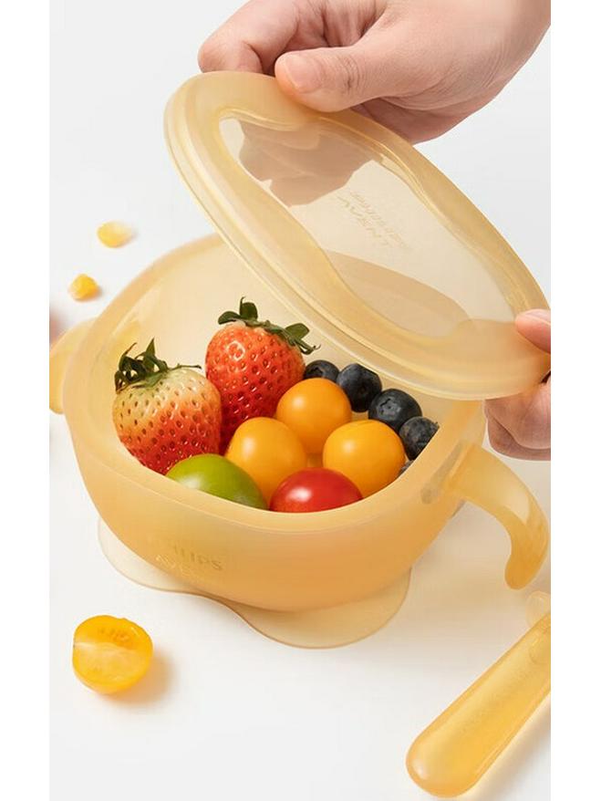 

Deluxe Silicone Baby Suction Feeding Bowl