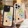 Phone Case: 2D Flat, Suitable for iPhone 18 17 16 15 14 13 12Pro Protective Case, Plush Little Monster, Perfect Christmas and Halloween Holiday Gift