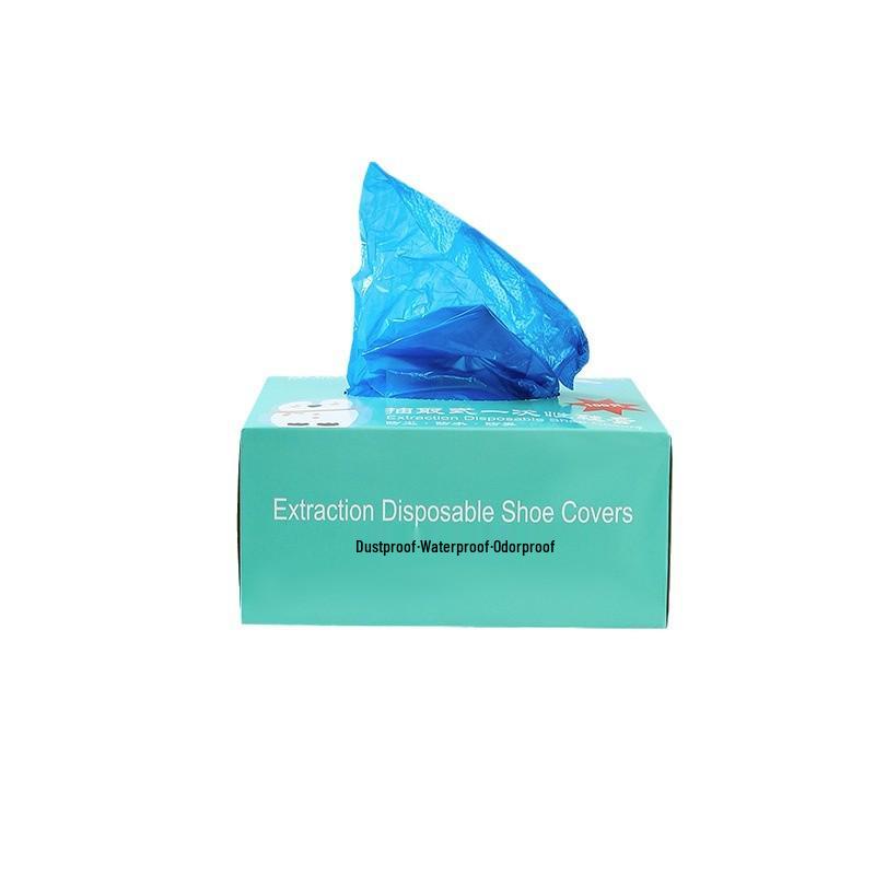 Waterproof, Non-Slip, Reusable Indoor Shoe Covers - Thickened and Wear-Resistant for Household and Machine Room Use