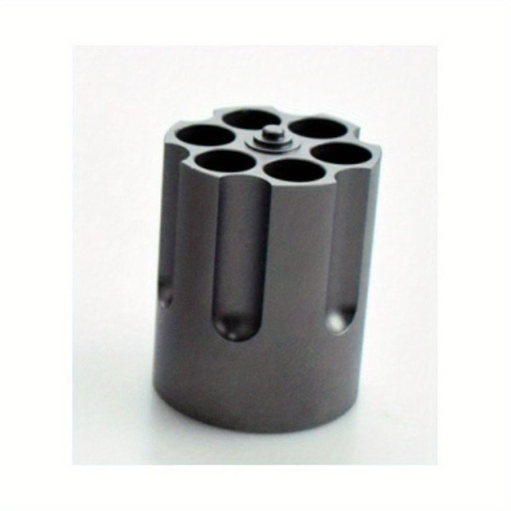 Soccer Pen Holder Creative Gun Cylinder Shaped Multifunctional Metal Storage Box Portable Pencil Stand Painting Brush Pen Hole