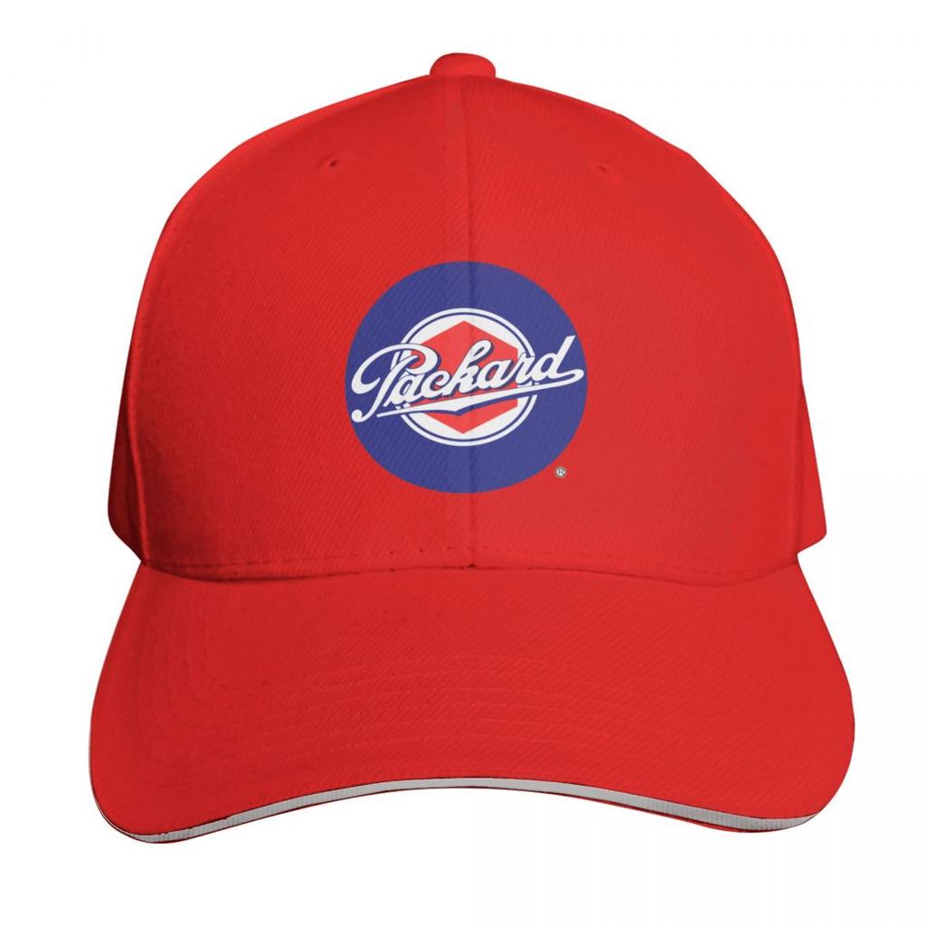 Packard Automobile logo Baseball Cap tea Hat Trucker Hat New In The Hat Military Cap Unisex Womens Hats For The Sun Unisexs