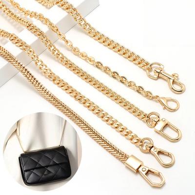 Umhängetasche Flache Kette Schultergurt Metallzubehör DIY Diagonaler Span Taschenriemen Kette Abnehmbar