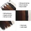 Estensioni Coda di Cavallo Sintetica Liscia Lunghe 70CM Elastico Versatile Parrucca Elegante Pezzi di Capelli per Donne alla Moda