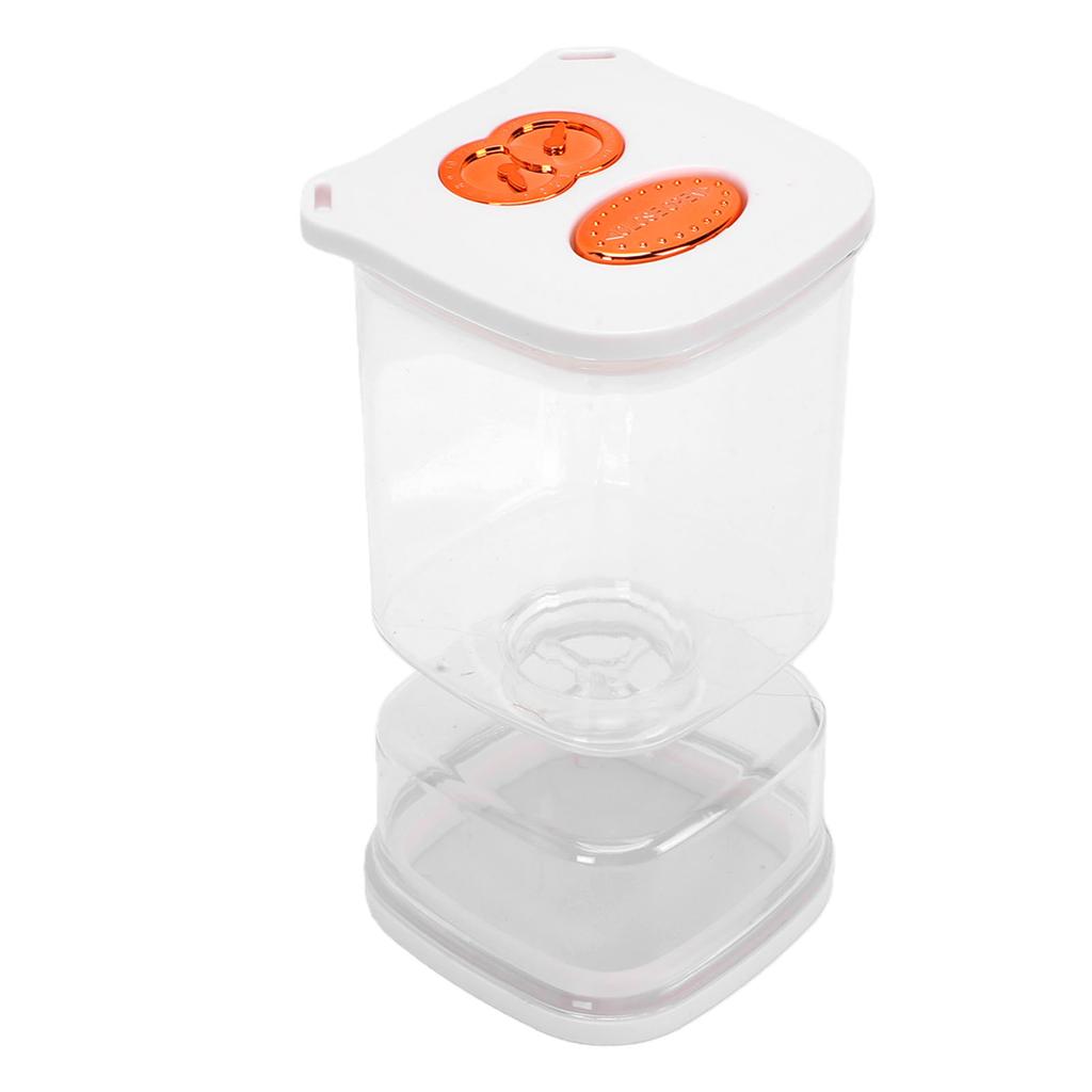 Pickle Jar 25oz Easy to Clean Pickle Olive Liquid Separator Container with Forks Airtight Lid for Kitchen