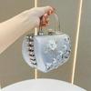 Princeznovská kabelka Večerní kabelka Kabelka k večerním šatům Elegantní dámská kabelka do ruky Jednoramenní crossbody kabelka Dámská kabelka
