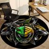 1PC Power Rangers Office Round Rug, Non-slip, Soft and Durable Office Rug for Interior Decoration, Perfect for Office Yy250915028