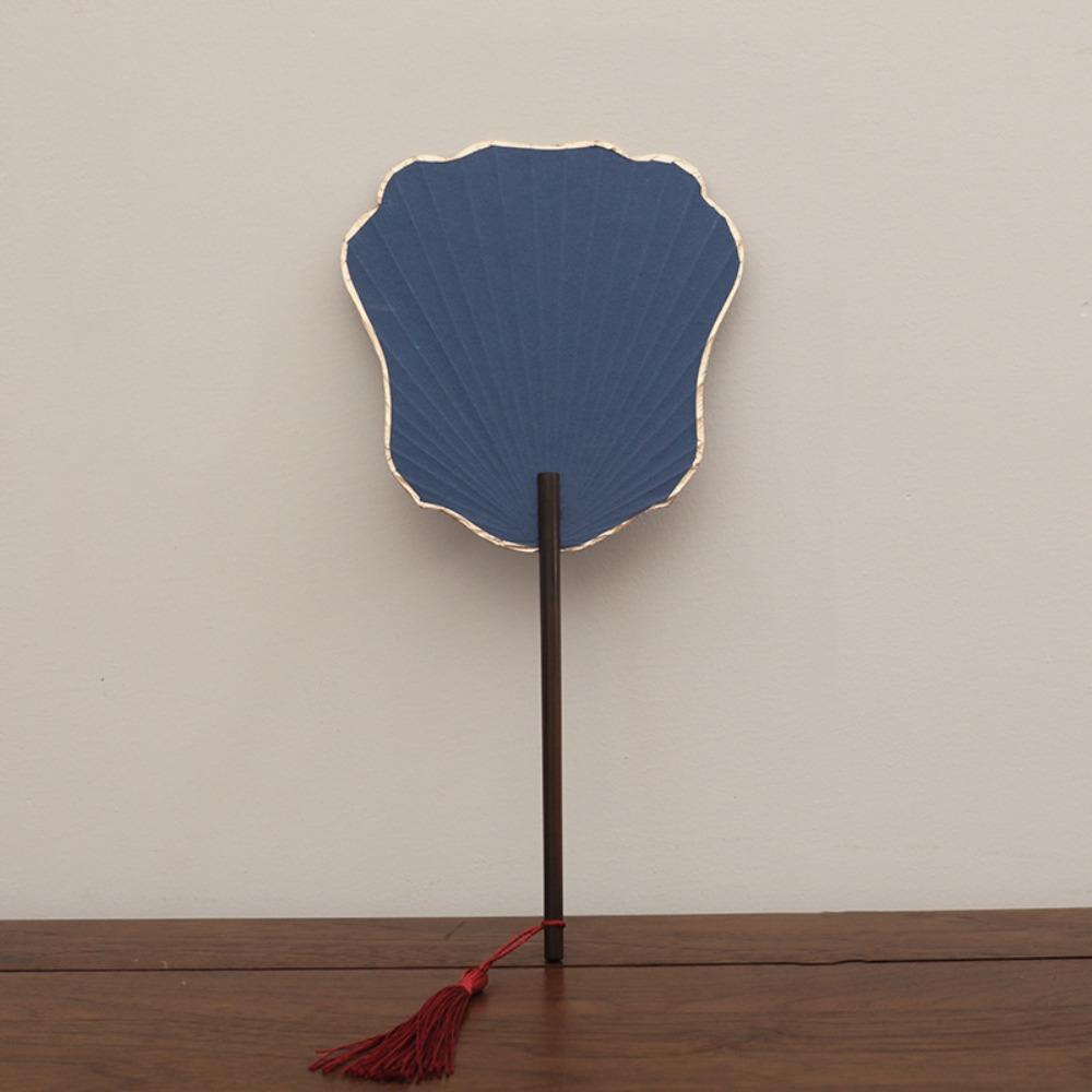 

Blank Painting DIY Fan Paper Decorative Craft Fan Chinese Style Hand Cranked Fan Photography Prop Style 6