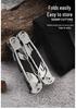 Stainless Steel Portable Multi-tool Knife with Folding Pliers