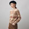 KEMEN BOKKA 2025 A/W Women's Fair Isle Jacquard Cashmere Sweater