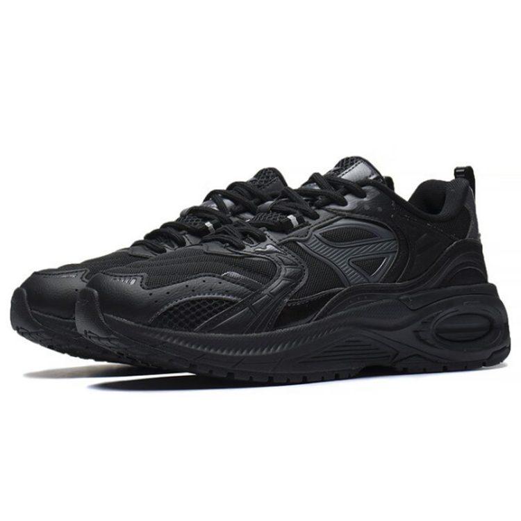 Li Ning 92 CICI 92 CICI Textile, Synthetic Leather Vintage Cushioning Slip Resistant Abrasion Resistant Rebound Low top AGCS278-2