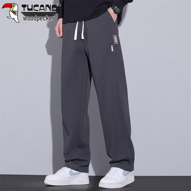 

TUCANO Men s Loose Waffle Straight-Leg Sweatpants XL