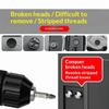 5Pcs Screw Extractor Set Broken Damaged Bolt Remover Double Ended Drill Bit Tool Kit For Stripped Rust Screw Removal
