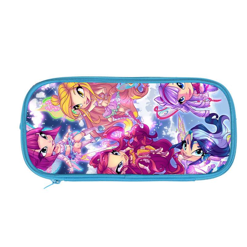 Winx Club Pencil Case Double Layer Storage Organizer For Students And Kids
