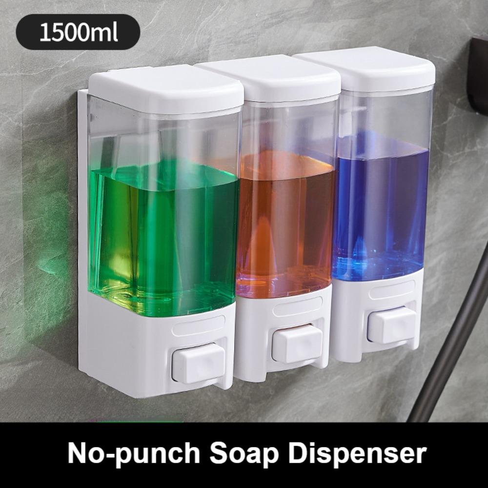 1/2/3Pcs Large Capacity Soap Liquid Dispenser Shampoo Dispenser Bottle  Bathroom Accessories