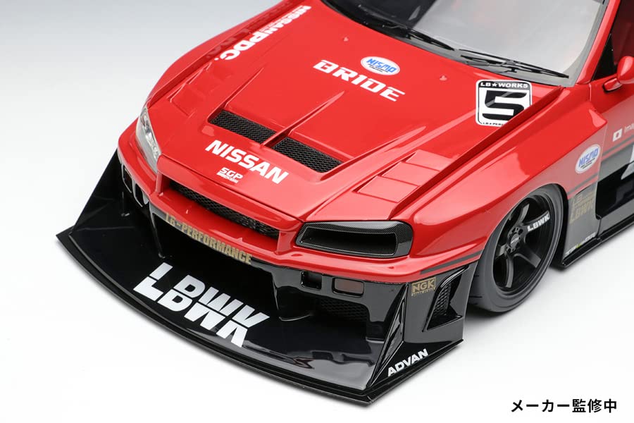 EIDOLON Scale Super Silhouette Skyline Tokyo Auto Salon 2022 Finished Product 1/18 LB-ER34