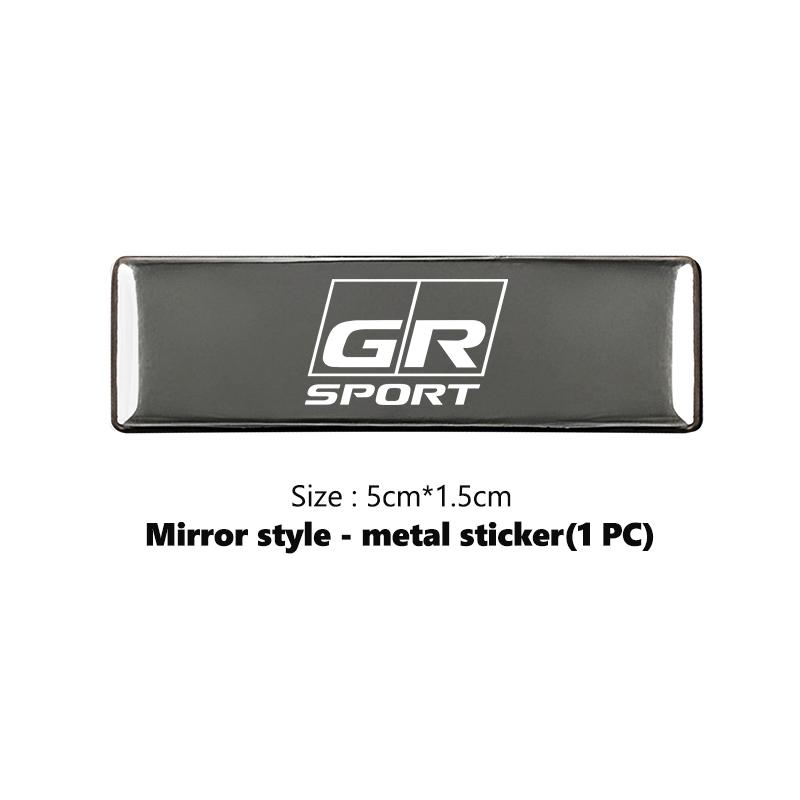 Car Body Sticker Badge Auto Styling Decoration Accessories For S0 Camry Highlander C-HR Hilux Vios Rav4 Prius Yaris TRD JH0