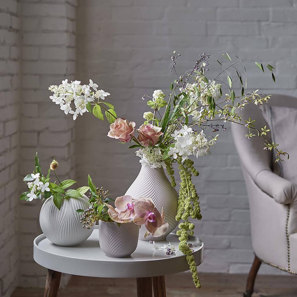 Wedgwood Jasperfolia Flower Approximately 24cm Powder Wedding Product Number 1056992 [Officially Imported] Vase, Tall, Pink, Gift,