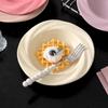 RuHan Ceramic Flower Serving Plate
