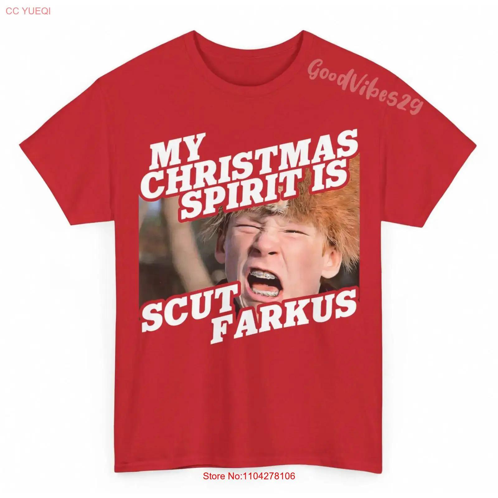 

Xmas Scut Farkus Spririt A Christmas Story Funny S 5XL T Shirt vintage Washed Versatile homme Unisex Slightly graphic S разноцветный